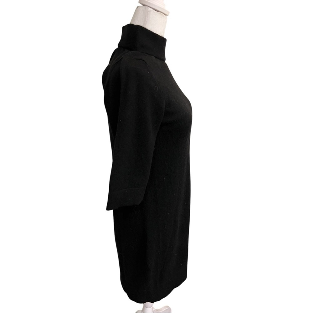 Black Turtleneck cashmere Vince Sweater Dress - Picture 6 of 9